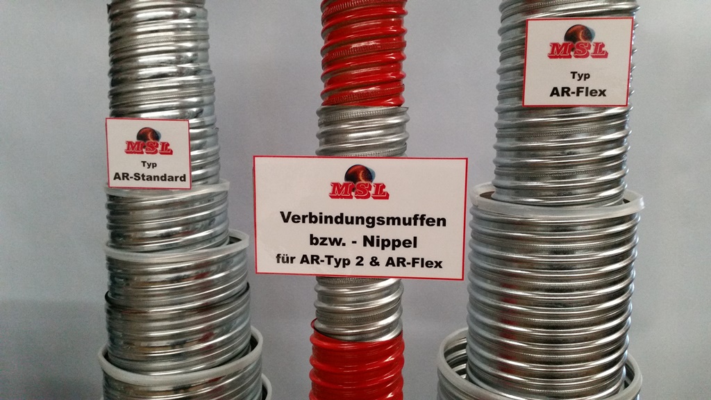 Aussparungsrohre, gesickt Typ AR