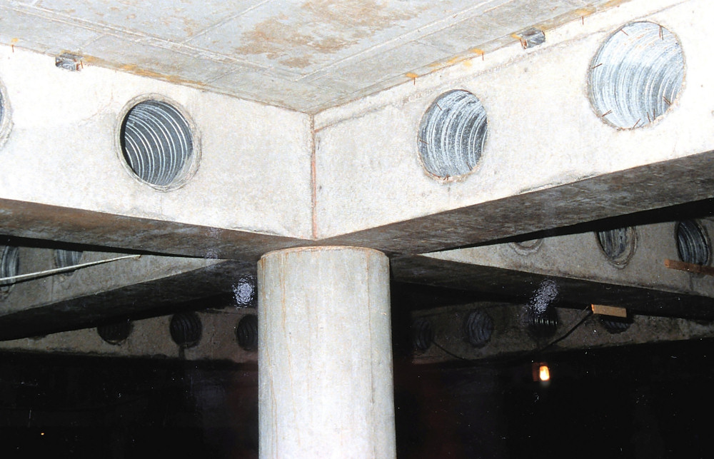 Aussparungsrohre, gesickt